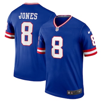 mens nike daniel jones royal new york giants classic player 